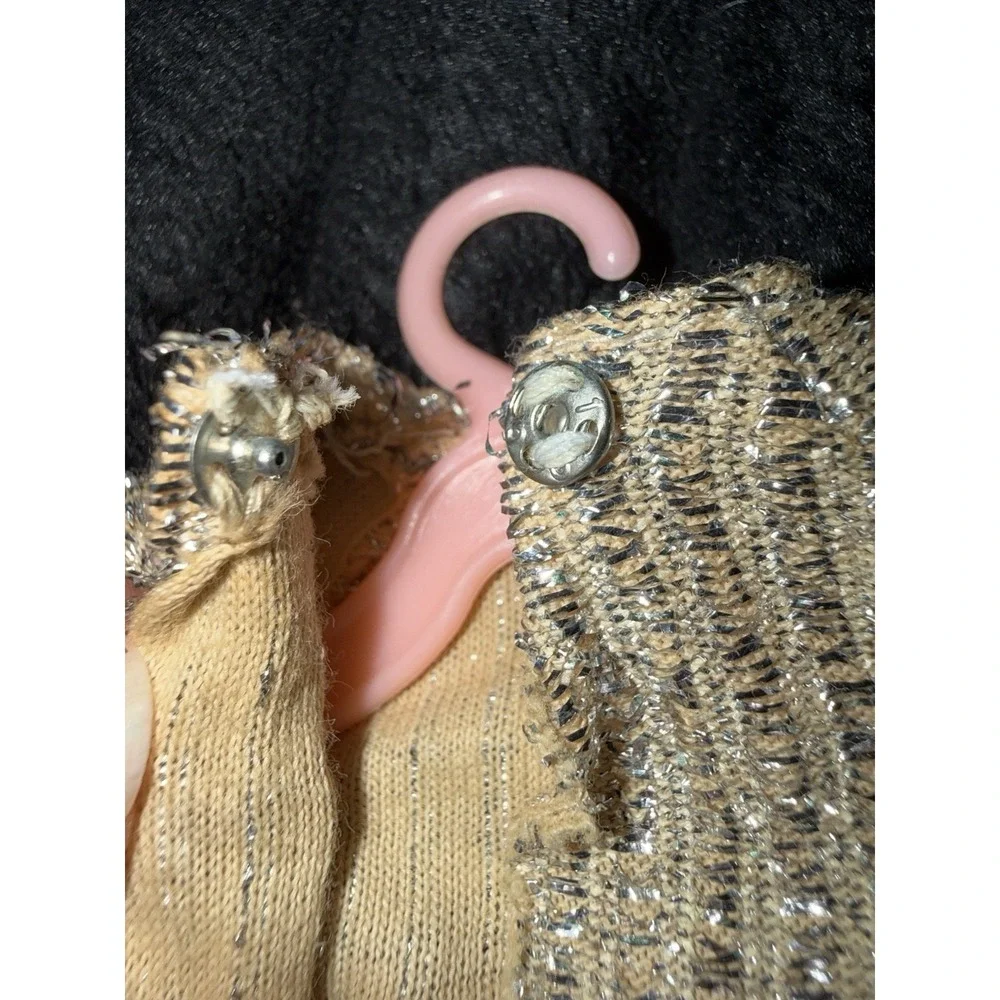 Vintage Barbie Salute To Silver‎ Sparkle Dress #1885 1960s 11in Doll Clothes
